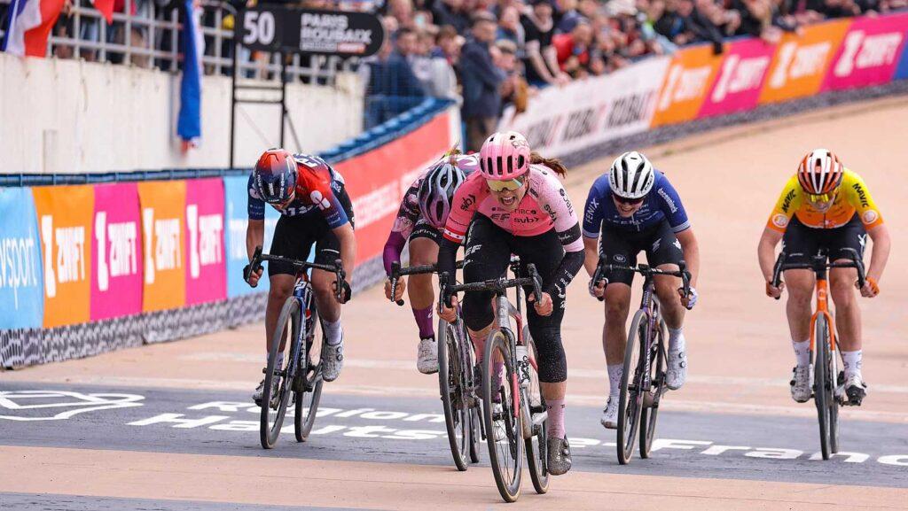 Alison Jackson vence en Paris-Roubaix