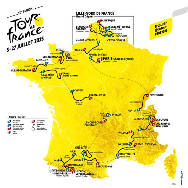 Perfil Tour de Francia