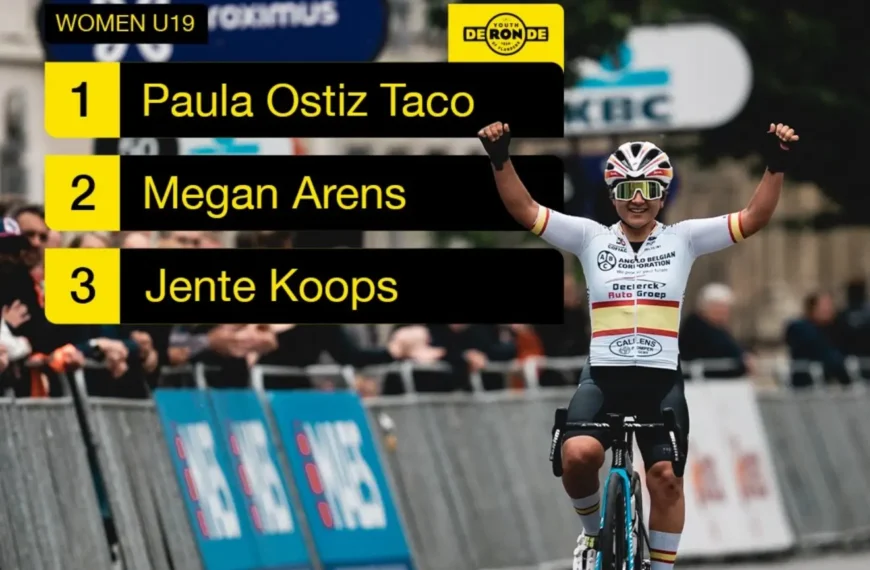 Paula Ostiz hace historia en el Tour de Flandes