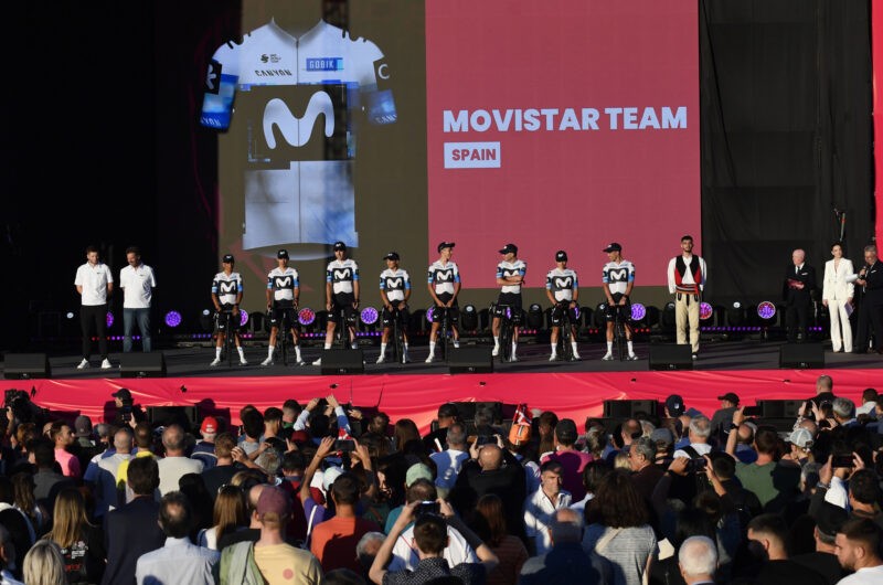 Movistar Team en el Giro de Italia 2025