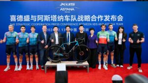 Situación de XDS Astana con los puntos UCI