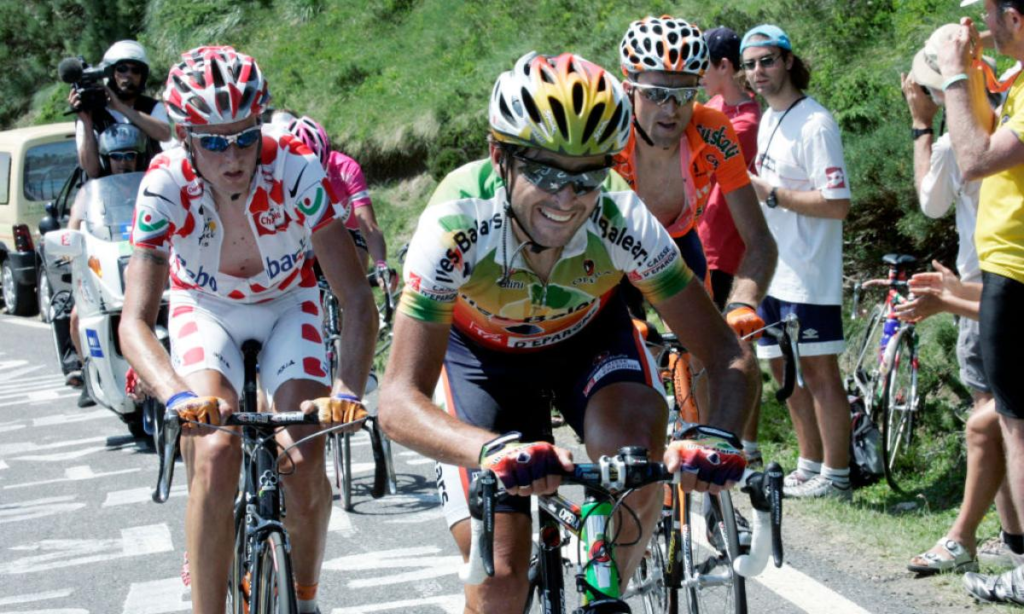 Paco Mancebo luchando por todo en el Tour