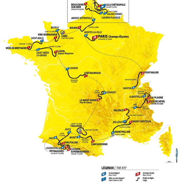 Tercera semana del Tour de Francia: etapas clave