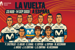 Equipo Movistar para La Vuelta 25