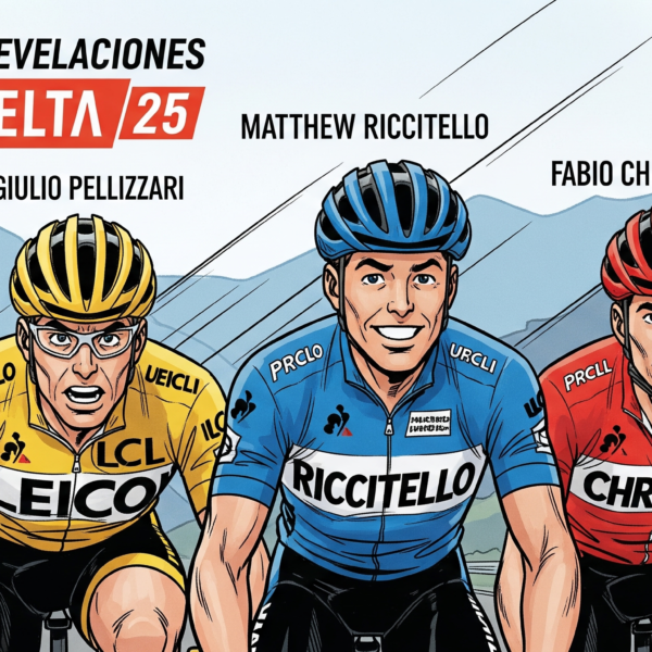Portada de revelaciones de La Vuelta 25