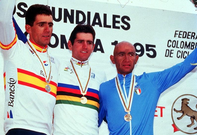 Indurain Olano y Pantani