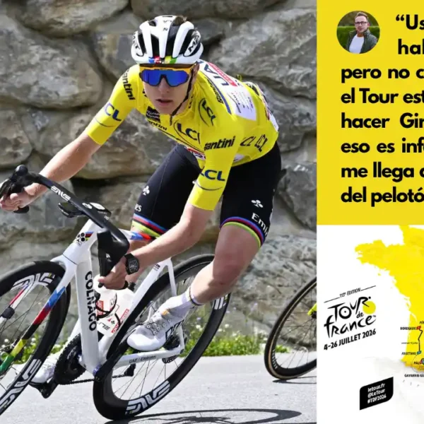 «Pogačar no estará en Tour de France 2026», P. Evenepoel