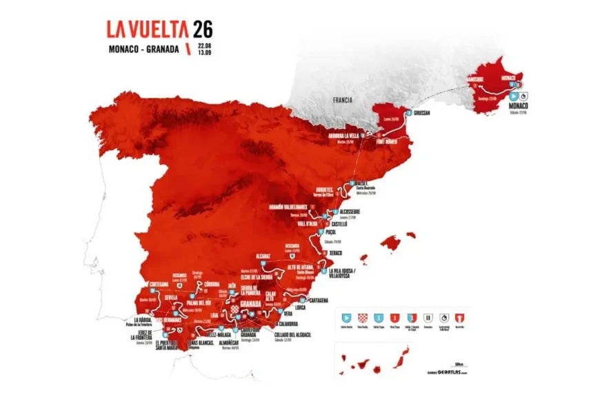Reflexiones del recorrido de La Vuelta a España 2026