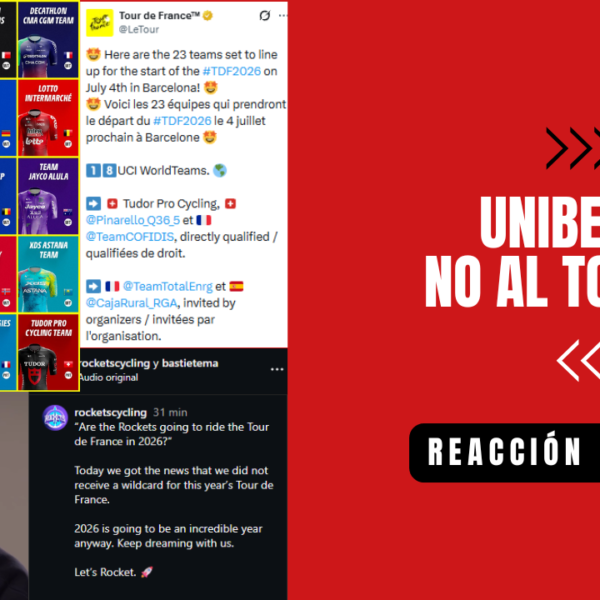 La reacción de Tietema a la no invitación del Unibet Rockets al Tour 2026