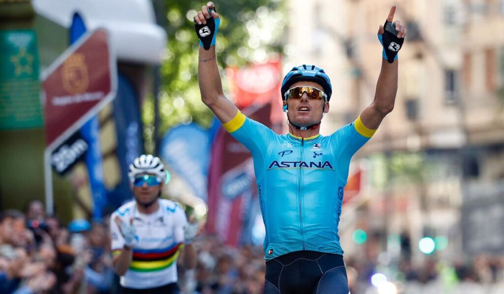 Luis León Sánchez y Alejandro Valverde en Vuelta a la Región de Murcia