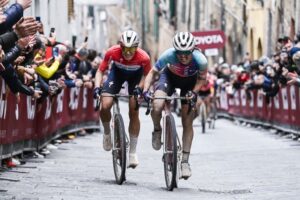 Kasia Niewiadoma en Strade Bianche