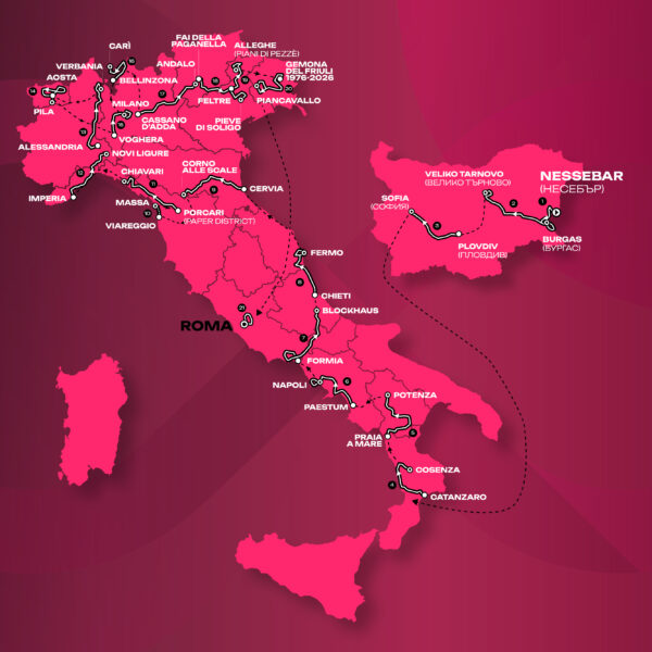 Previa Giro de Italia 2026. Recorrido, favoritos y donde ver