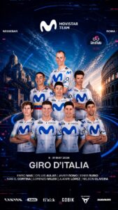 Movistar Team para el Giro 2026