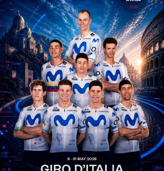Movistar Team Giro 2026: ¡A por el podio de Enric Mas!
