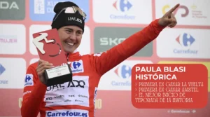 Paula Blasi hace historia
