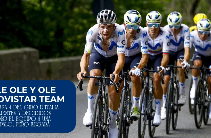 Así sí, así es como queremos ver a correr a Movistar Team
