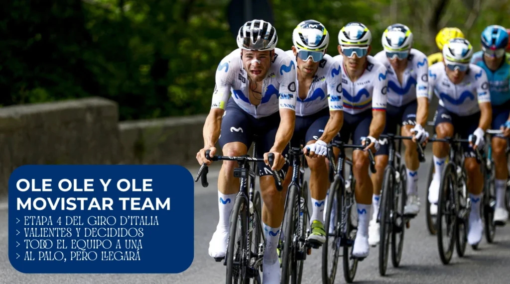 Ole ole y ole por Movistar Team