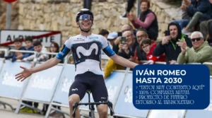 Iván Romeo con Movistar Team hasta 2030