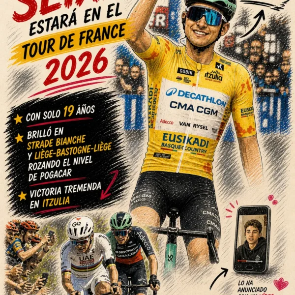 Paul Seixas debutará en el Tour de France 2026