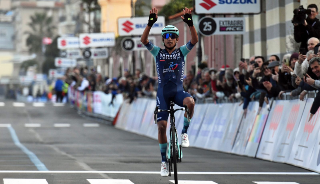 Santi Buitrago vence en el Trofeo Laigueglia