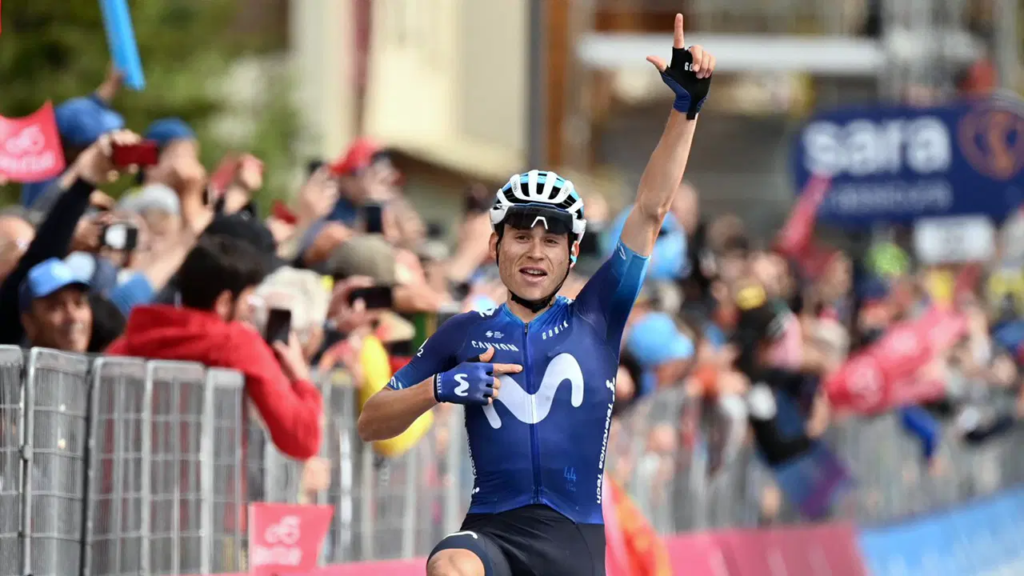 Einer Rubio y su victoria en el Giro d'Italia