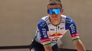 Remco Evenepoel en altura