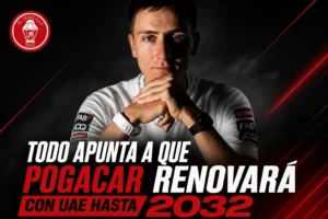 Tadej Pogacar con UAE hasta 2032
