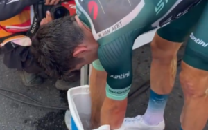 Van Aert calor La Vuelta 26
